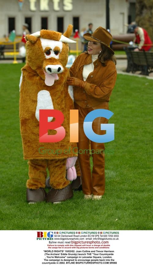 Joan Collins and Trevor Harrison launch countryside campaign