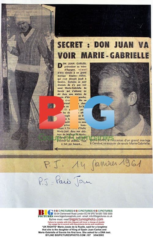 Marie-Jose de la Ruelle claims to be daughter of Spanish King