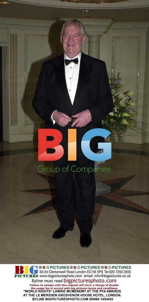 Lawrie McMenemy at PFA Awards