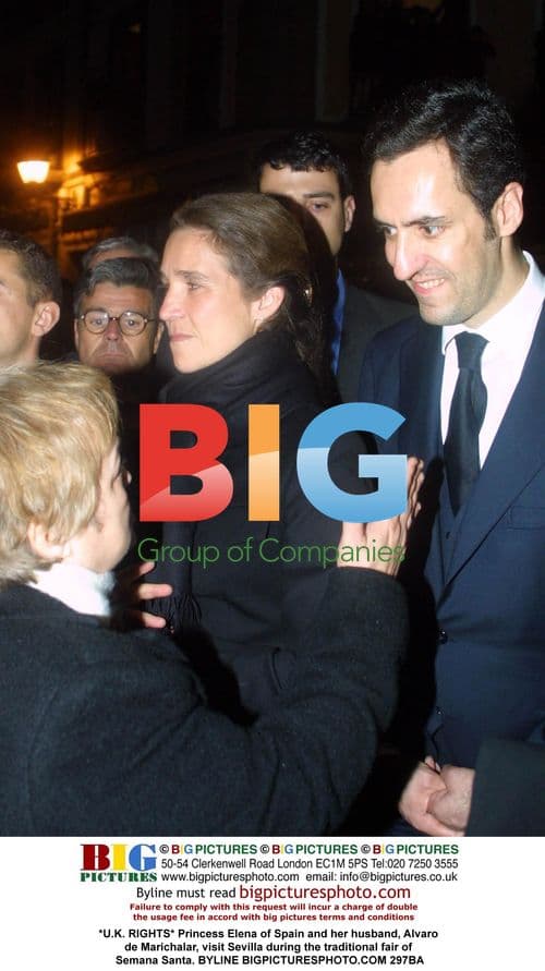 Princess Elena and Alvaro de Marichalar visit Sevilla