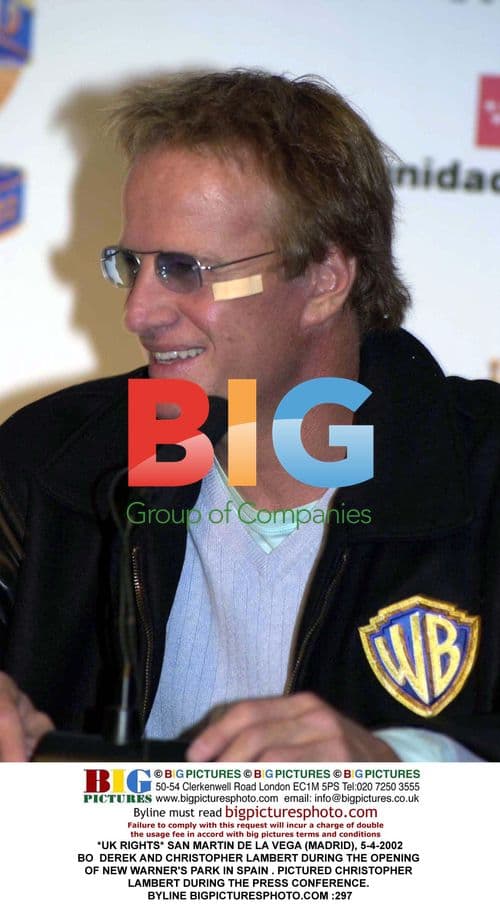 BO DEREK AND CHRISTOPHER LAMBERT AT WARNER'S PARK OPENING