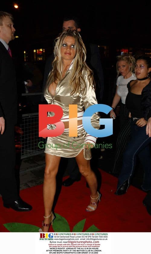 Jordan at Ali G in da House Premiere Party