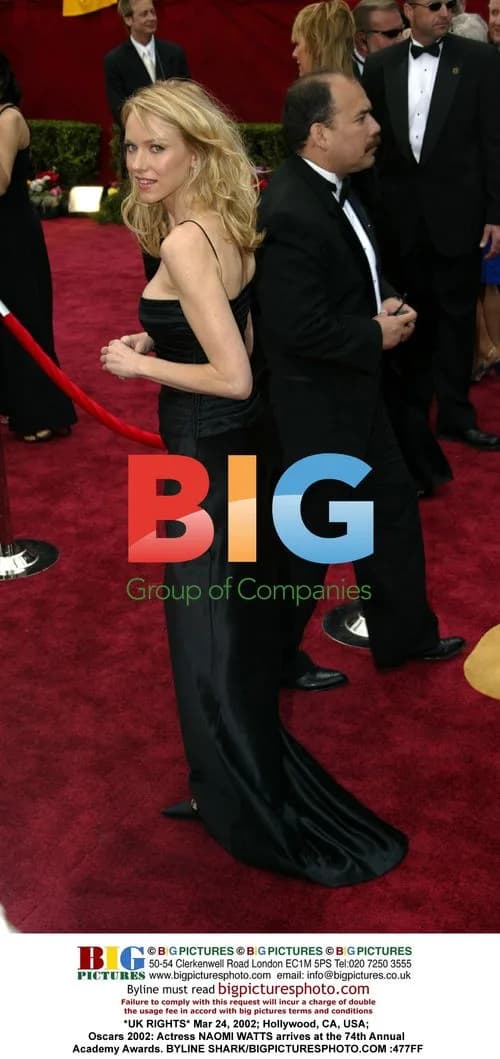 Naomi Watts at the 74th Annual Academy Awards