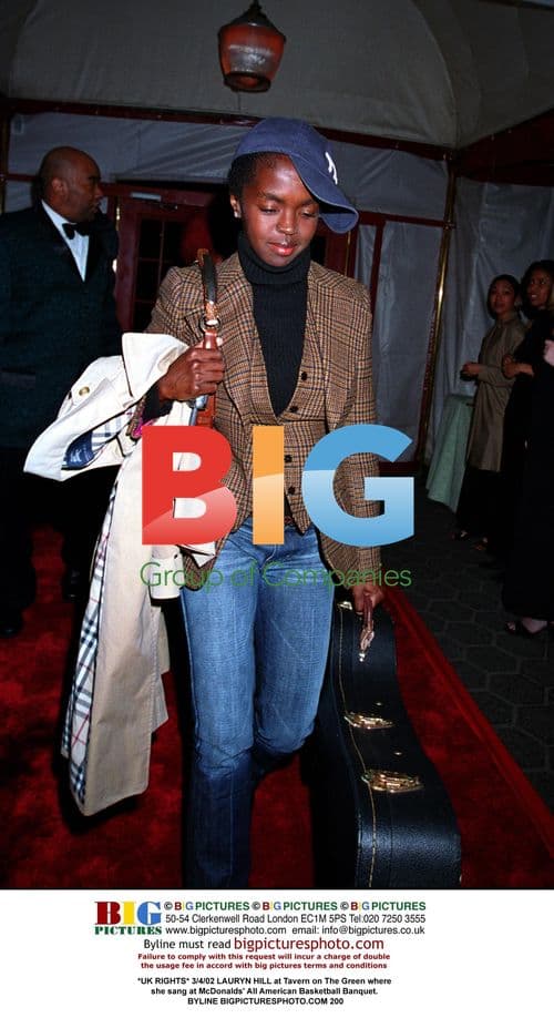 Lauryn Hill at McDonald's All American Banquet