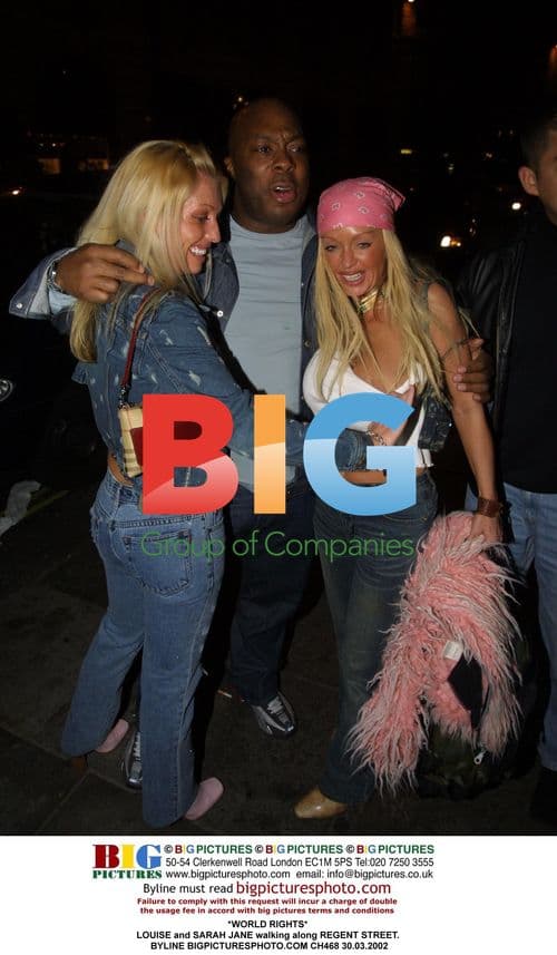 LOUISE and SARAH JANE on REGENT STREET