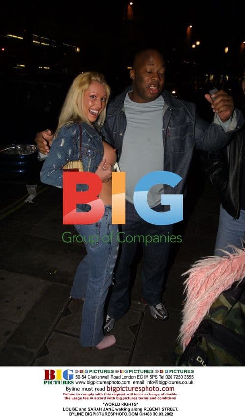 LOUISE and SARAH JANE walk in London