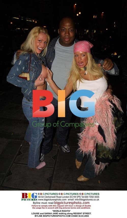 Louise and Sarah Jane on Regent Street