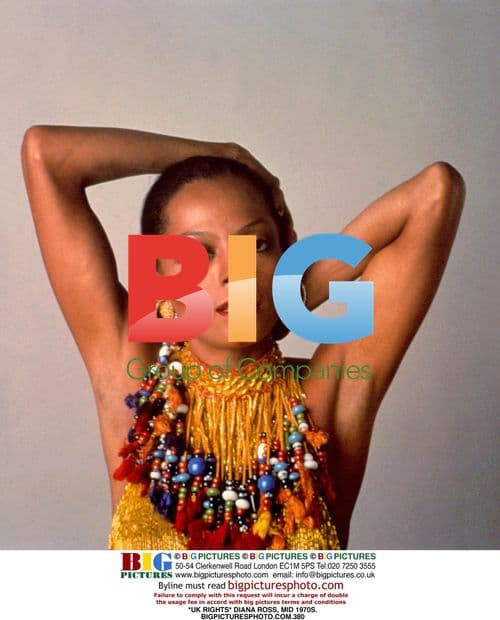 Diana Ross Portrait, 1970s