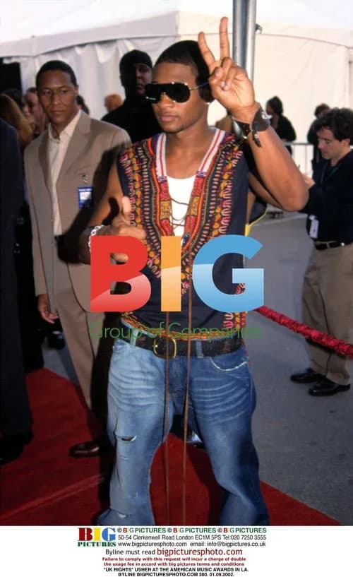 Usher at American Music Awards