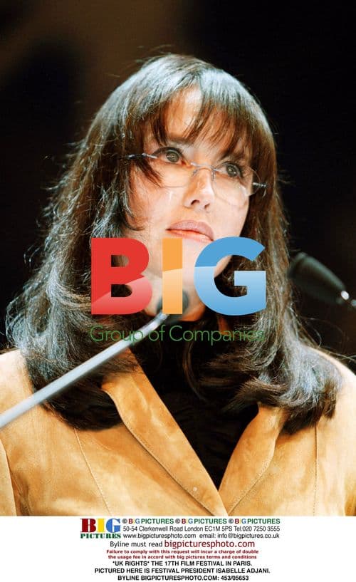 Isabelle Adjani at Paris Film Festival