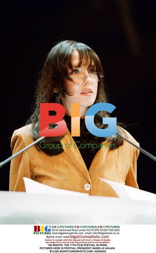 Isabelle Adjani at Paris Film Festival