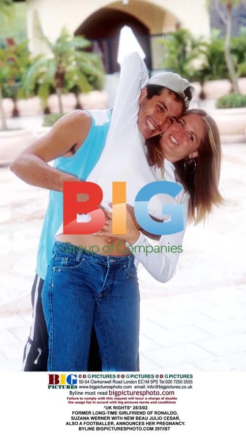 Suzana Werner with Boyfriend Julio Cesar