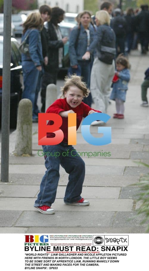 Liam Gallagher and Nicole Appleton with Friends