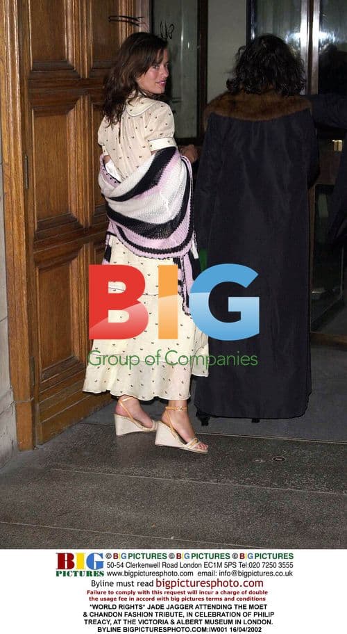 Jade Jagger at Moet & Chandon Fashion Tribute