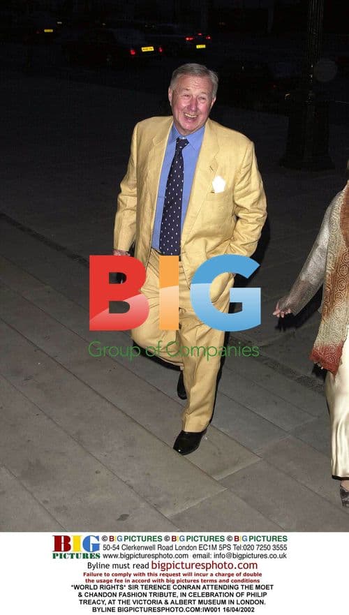 Sir Terence Conran attending Moet & Chandon Fashion Tribute