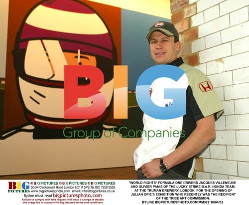 F1 Drivers at Julian Opie Exhibition