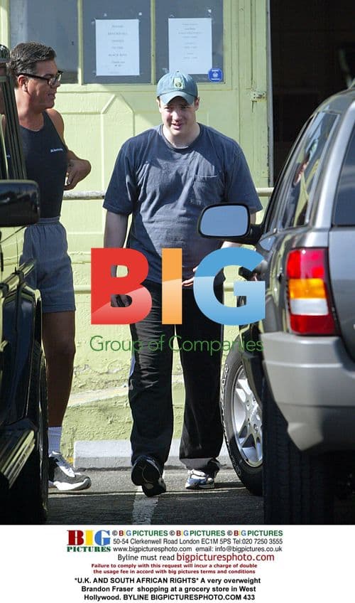 Brandon Fraser Shopping in West Hollywood