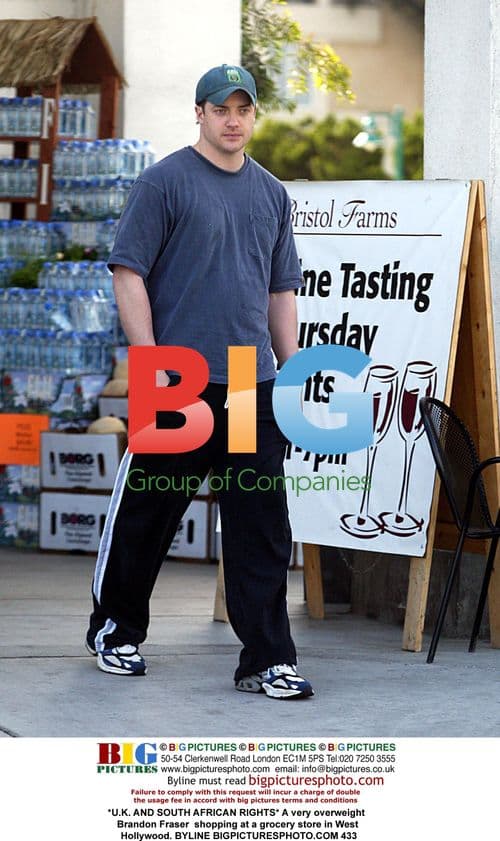 Brandon Fraser Shopping in West Hollywood