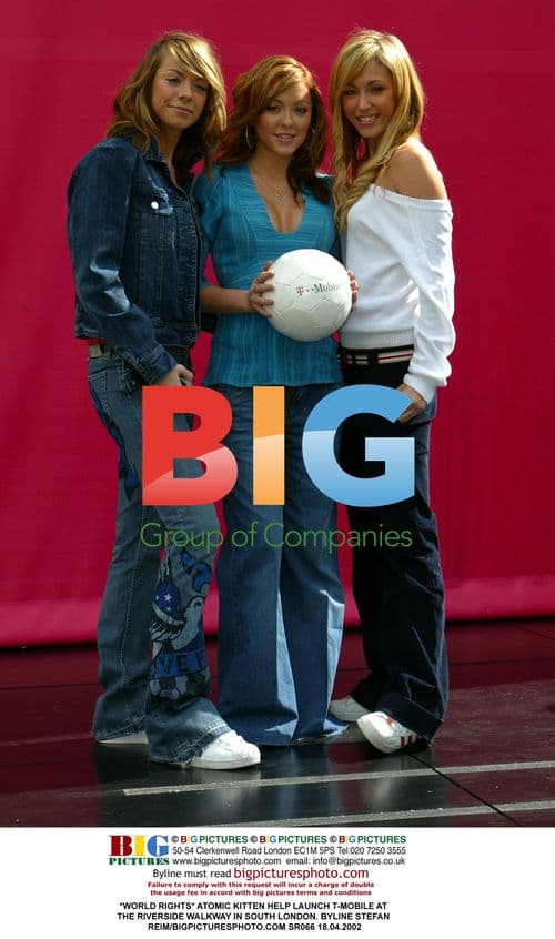 ATOMIC KITTEN Launch T-Mobile in London