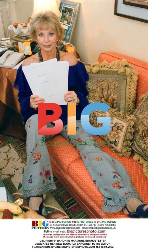 Baronne Marianne Brandstetter Book Signing