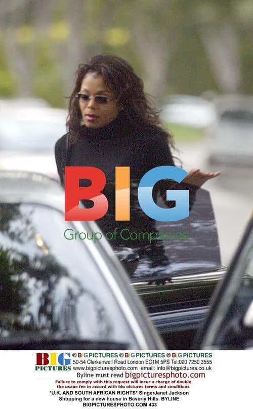 Janet Jackson Shopping for House in Beverly Hills
