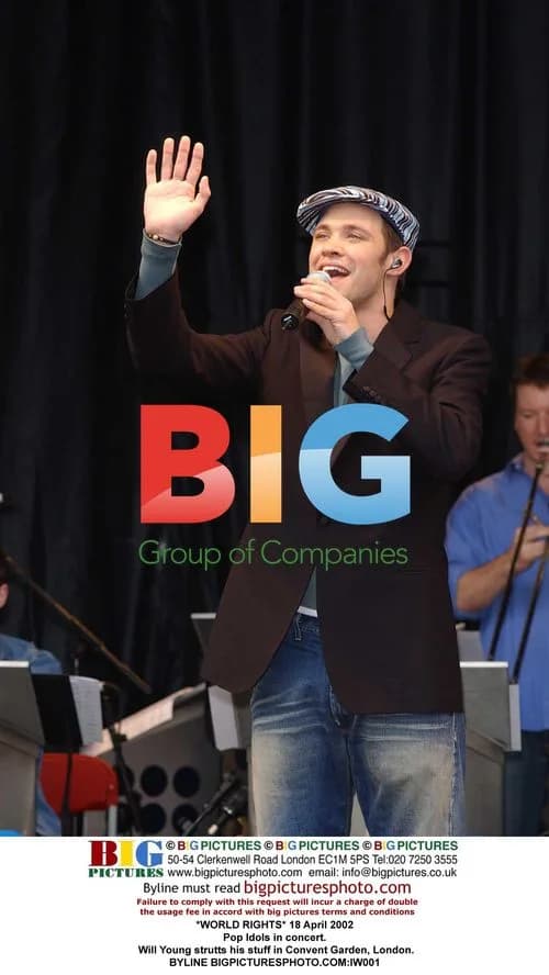 Pop Idol Will Young in Concert