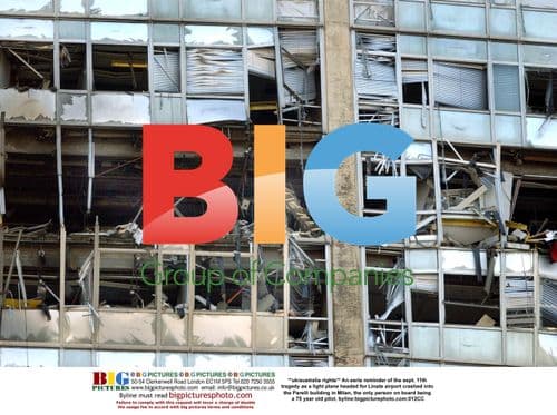 Plane crashes into Parelli building in Milan