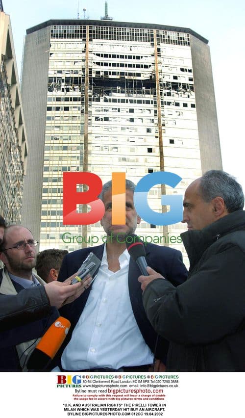 Pirelli Tower Plane Crash in Milan