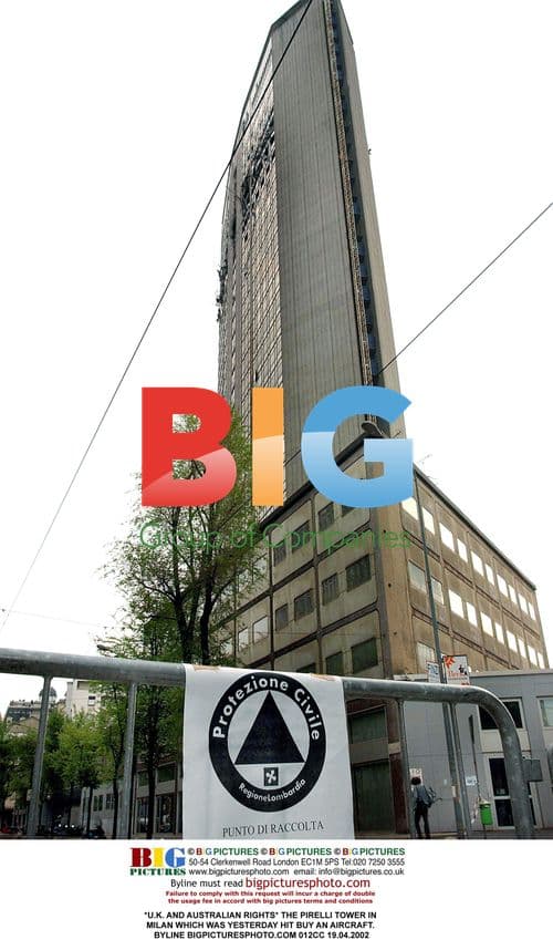 Pirelli Tower Plane Crash in Milan