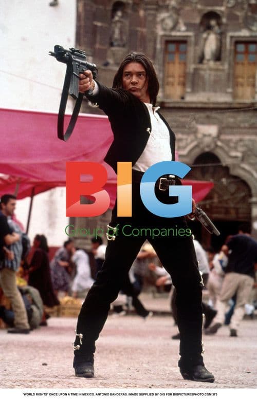 ONCE UPON A TIME IN MEXICO, ANTONIO BANDERAS