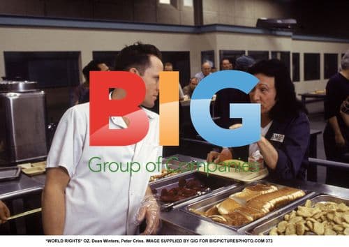 Dean Winters and Peter Criss from OZ