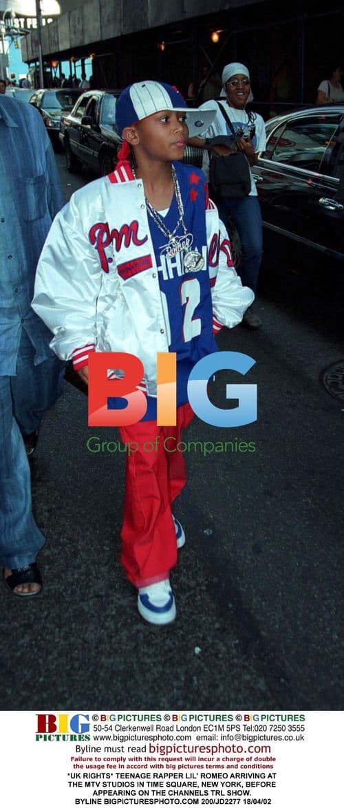 Lil' Romeo Arrives at MTV Studios in NYC