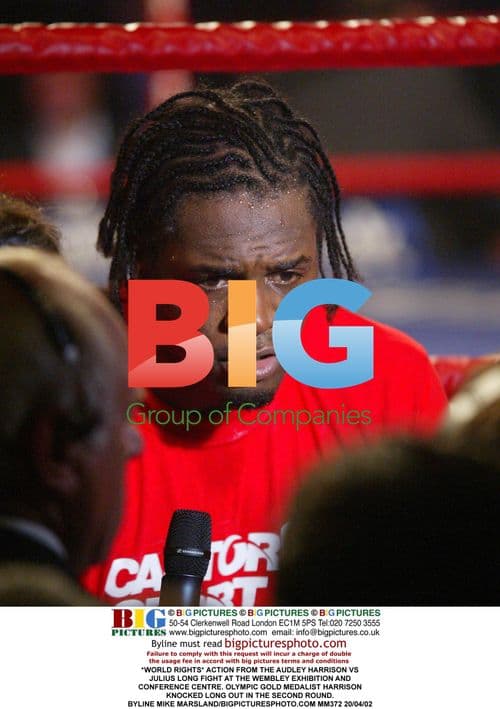 Harrison vs. Long Fight at Wembley