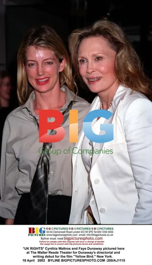 Cynthia Waltros and Faye Dunaway at Walter Reade Theater
