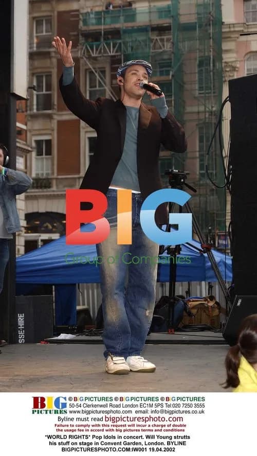 Will Young Performs in Convent Garden