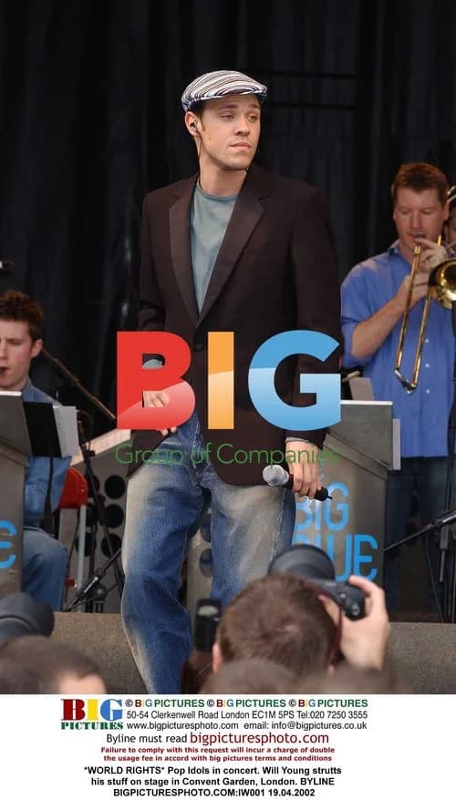 Pop Idol Will Young Performs in London