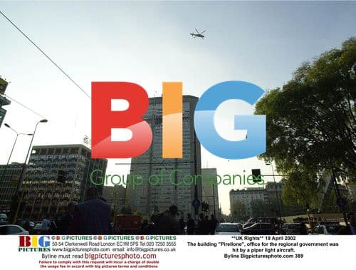 Plane Crashes into Milan Government Building