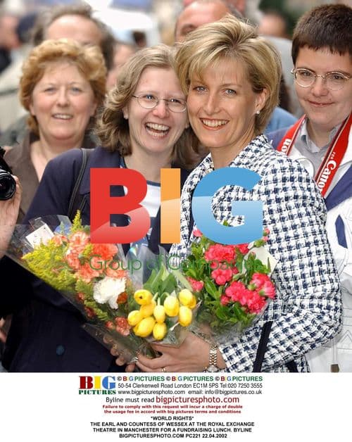 The Earl and Countess of Wessex at Royal Exchange Theatre