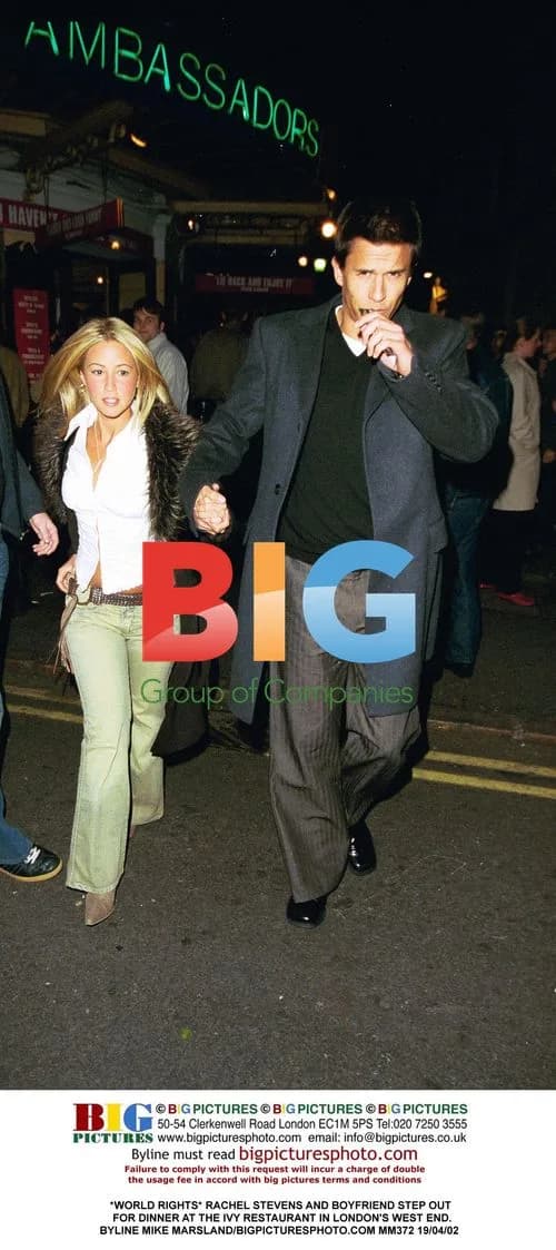 Rachel Stevens and Boyfriend Dine at The Ivy