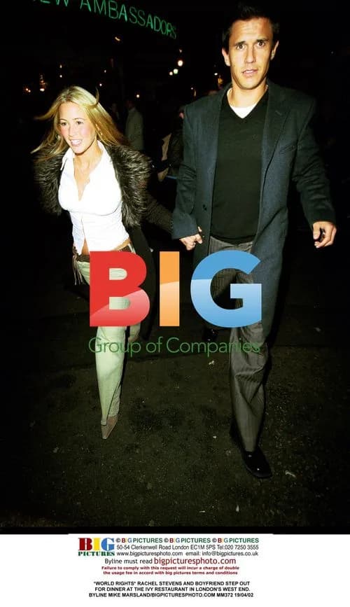 Rachel Stevens and Boyfriend Dine at The Ivy
