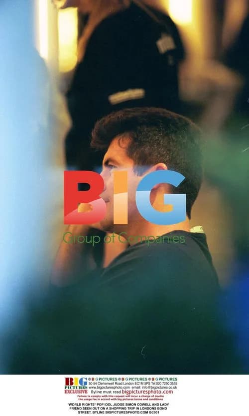Simon Cowell and Lady Friend Shopping in London