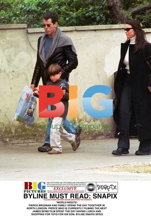 Pierce Brosnan and Family Spend the Day Together