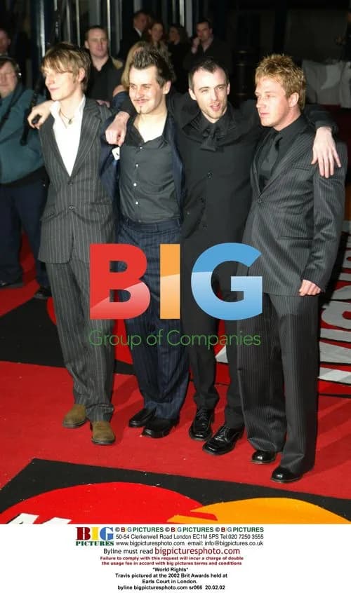 Travis at 2002 Brit Awards in London