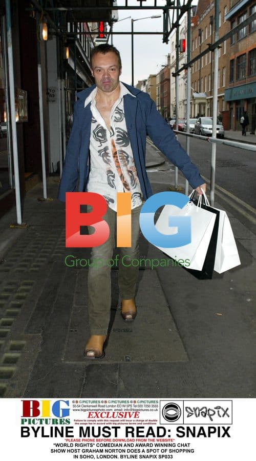 Graham Norton Shops in Soho, London