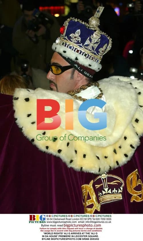 Ali G at 'Ali G in Da House' Premiere