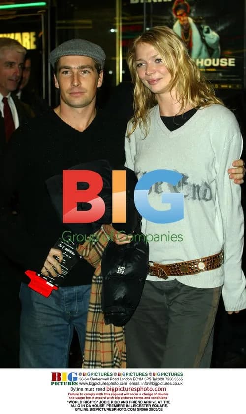 Jodie Kidd and Friend at 'Ali G' Premiere