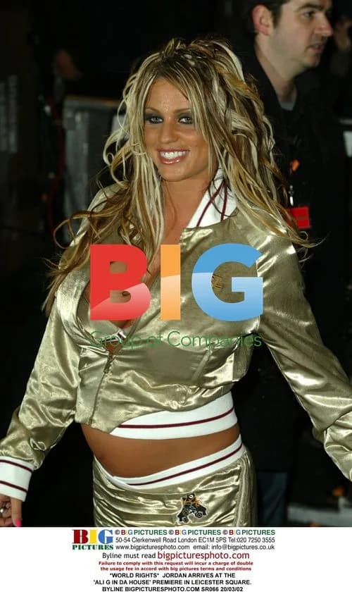 Jordan arrives at 'Ali G' premiere