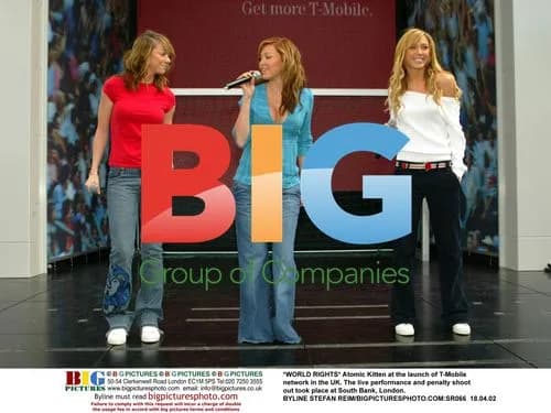 Atomic Kitten Perform at T-Mobile Launch