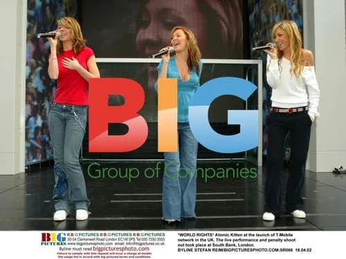 Atomic Kitten T-Mobile launch UK