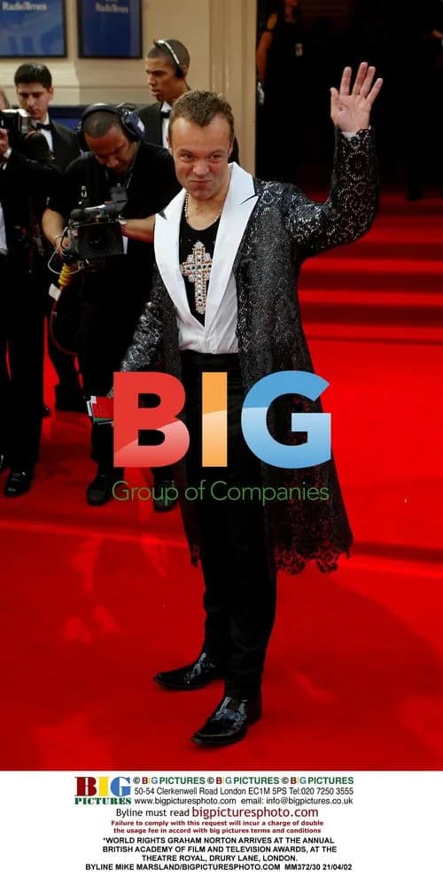 Graham Norton Arrives at BAFTA Awards